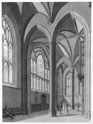 New College Vorhalle, 1803